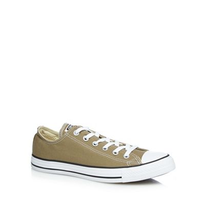 Olive 'All Star' lace up shoes